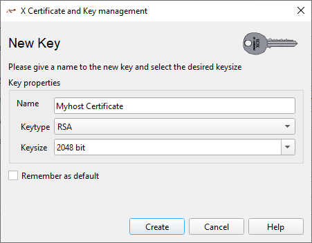 Generate cretificate private key